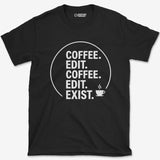T-Shirt Black / S Editor Rhythm T-Shirt