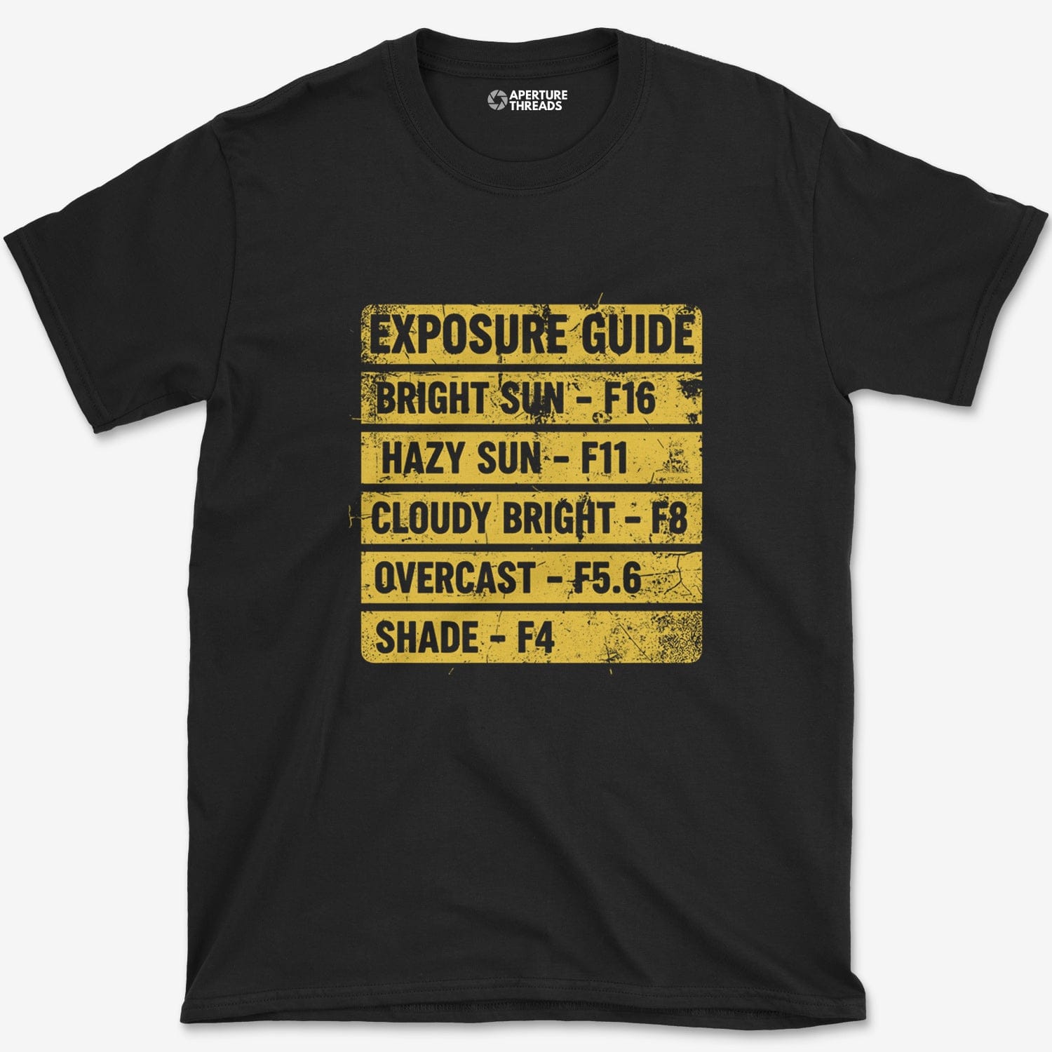 T-Shirt Black / S Exposue Guide T-Shirt