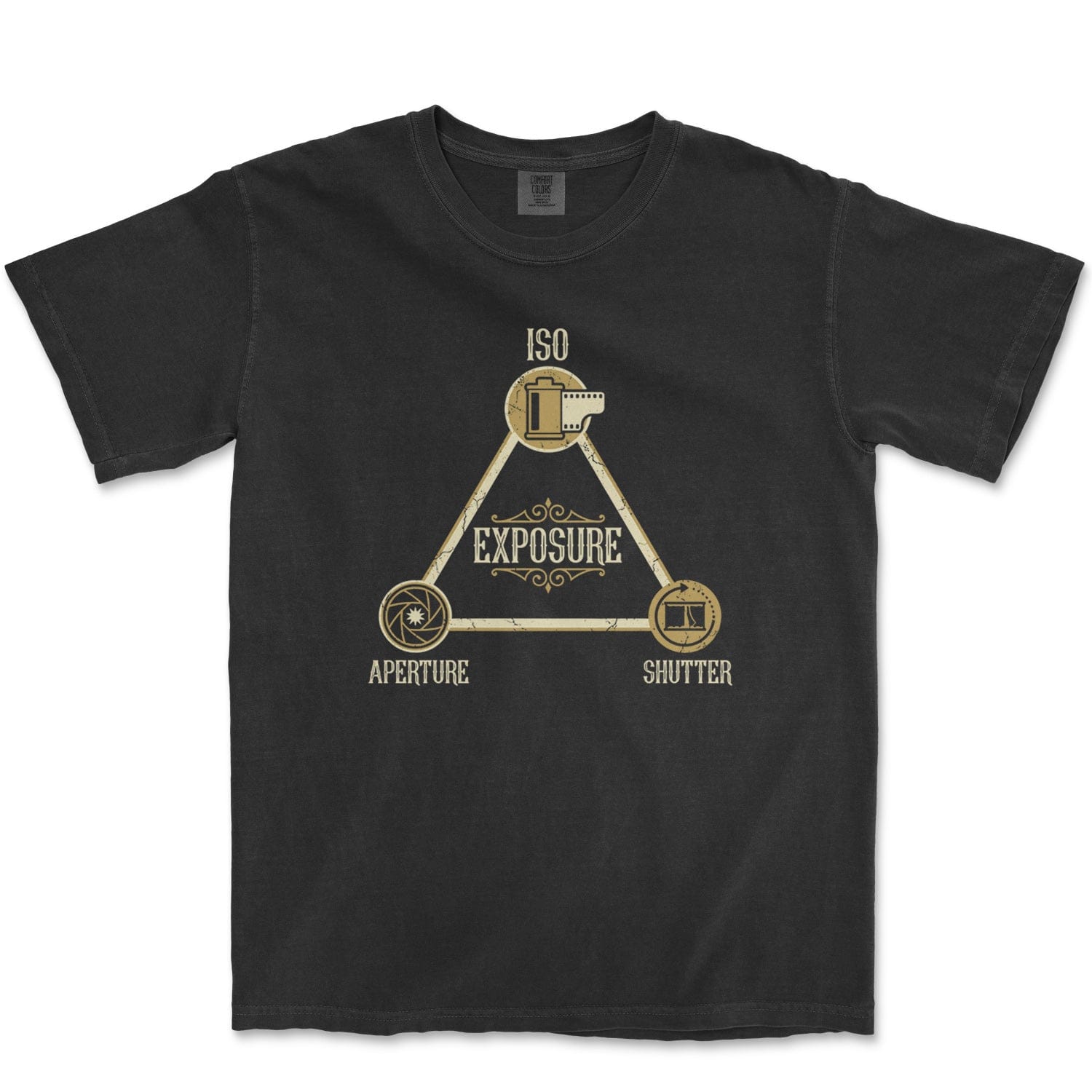 T-Shirt Black / S Exposure Triangle - Premium T-Shirt
