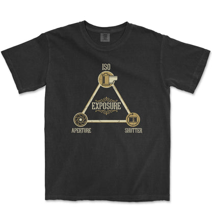 T-Shirt Black / S Exposure Triangle - Premium T-Shirt