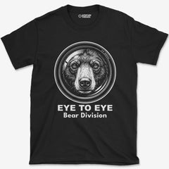 T-Shirt Black / S Eye to Eye Bear T-Shirt