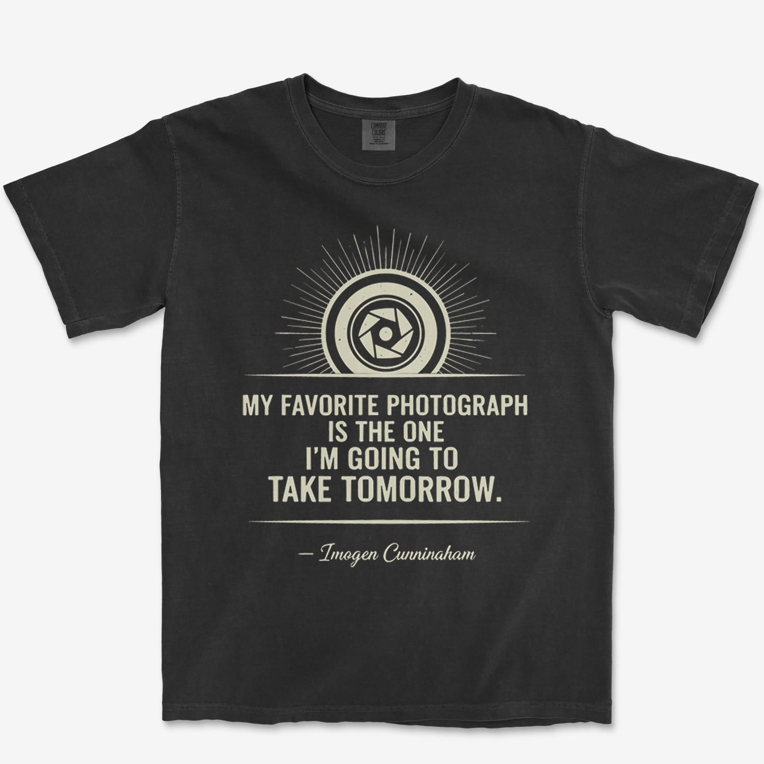 T-Shirt Black / S Favorite Photo Heavyweight Tee