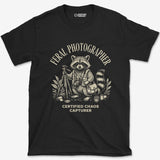 T-Shirt Black / S Feral Photographer T-Shirt
