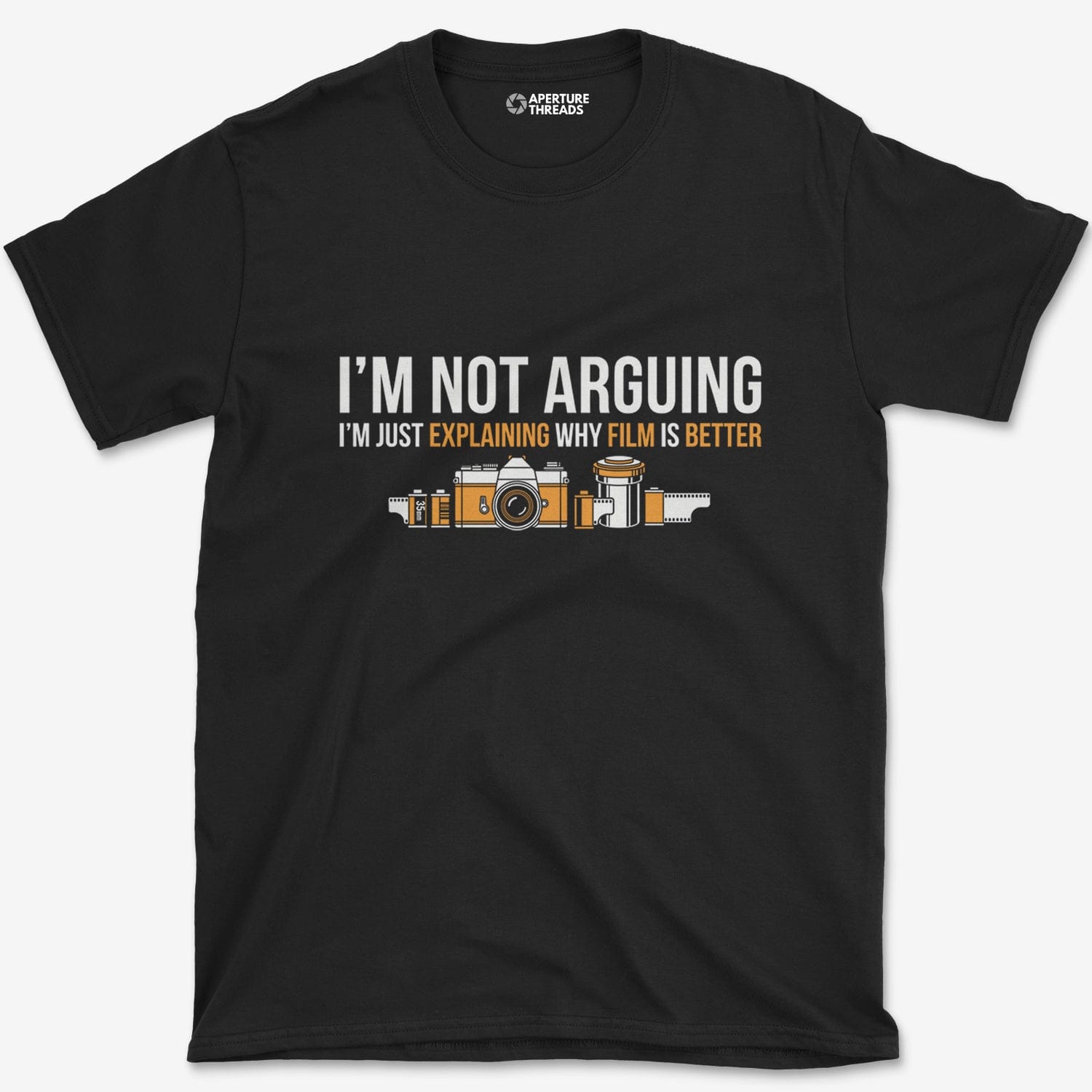 T-Shirt Black / S Film Is Better T-Shirt