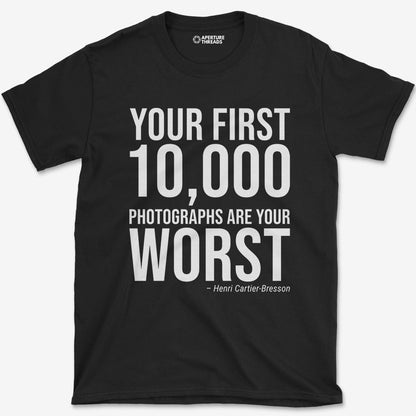 T-Shirt Black / S First 10000 T-Shirt