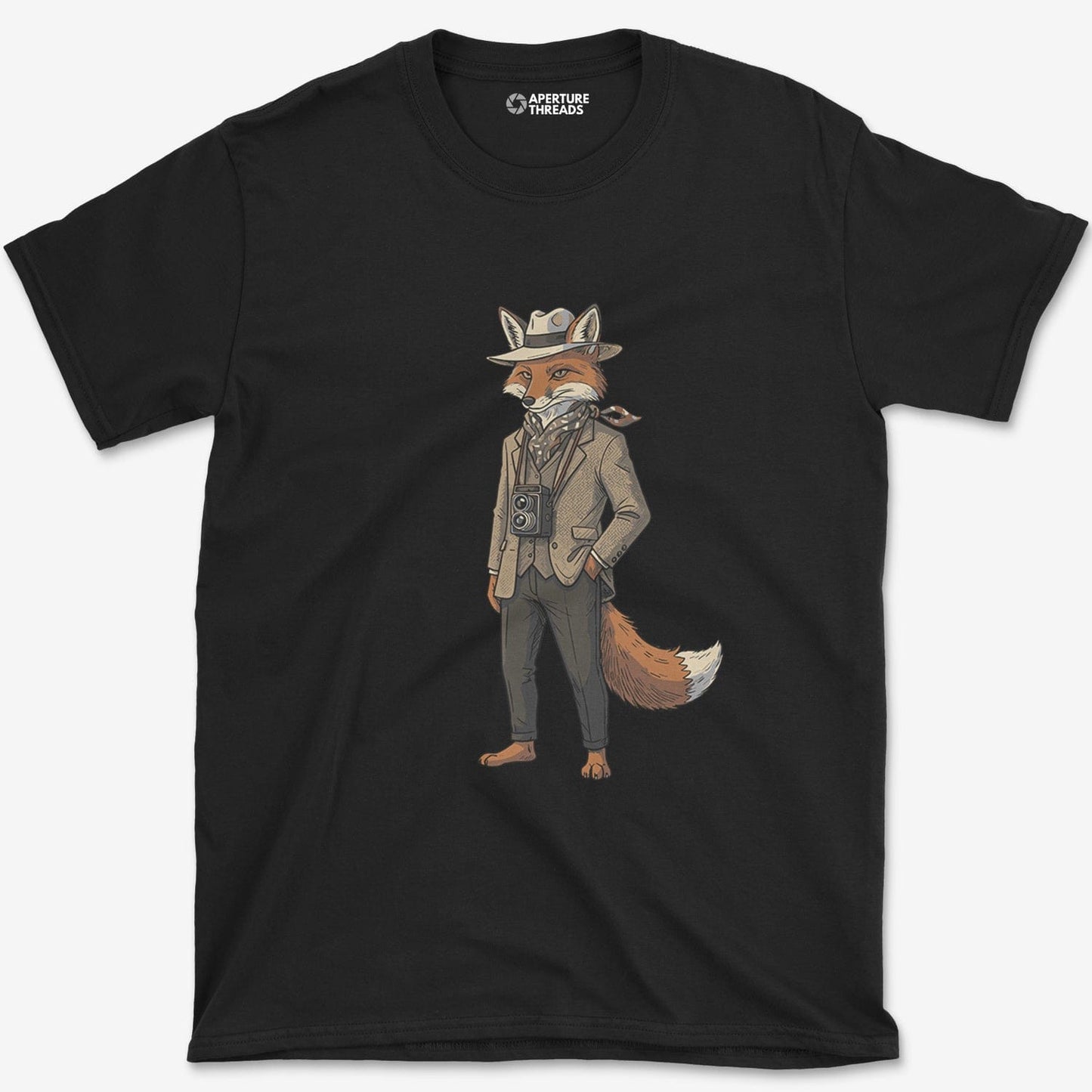 T-Shirt Black / S Fox Photographer T-Shirt