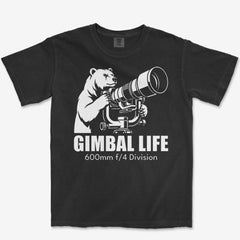 T-Shirt Black / S Gimbal Life Heavyweight Tee