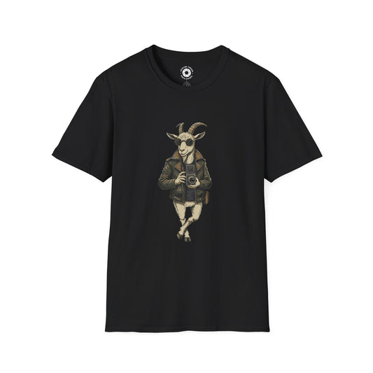 T-Shirt Black / S Goat Photographer T-Shirt