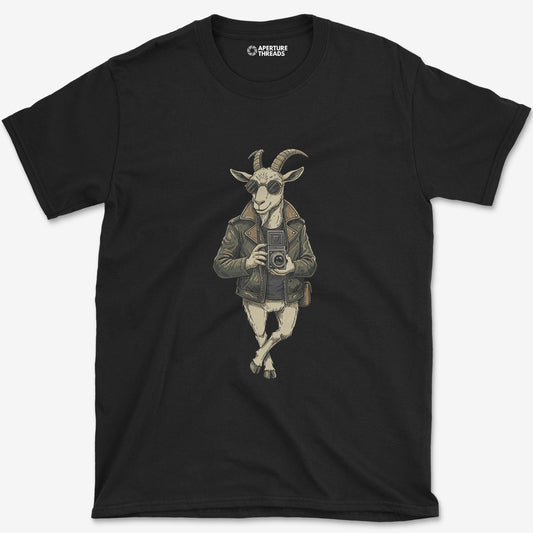 T-Shirt Black / S Goat Photographer T-Shirt