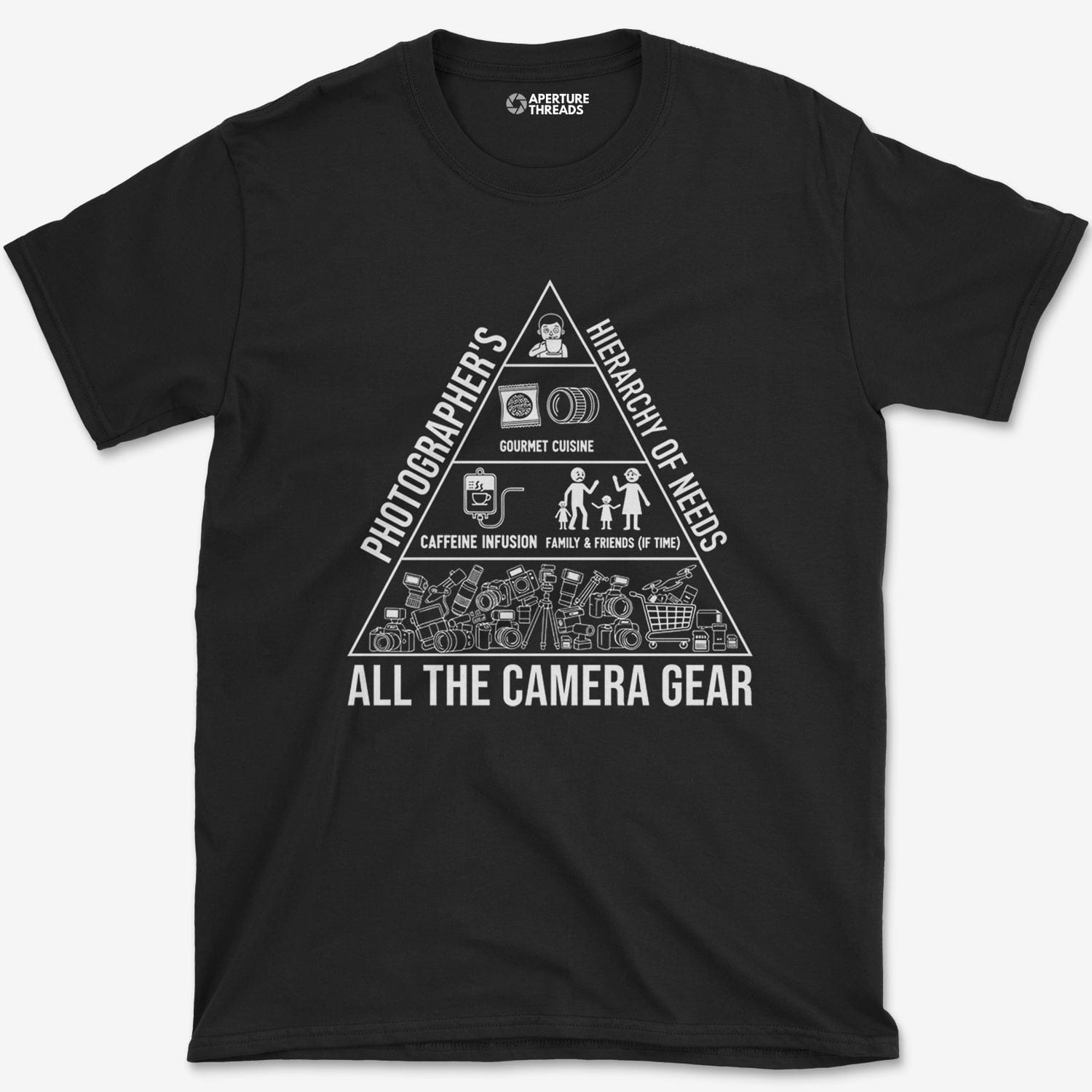 T-Shirt Black / S Hierarchy Of Needs T-Shirt