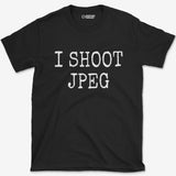 T-Shirt Black / S I Shoot JPEG T-Shirt