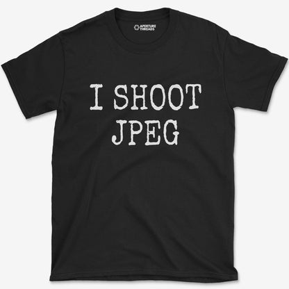 T-Shirt Black / S I Shoot JPEG T-Shirt