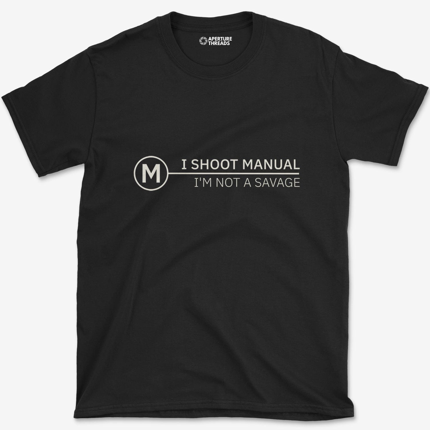 T-Shirt Black / S I Shoot Manual T-Shirt
