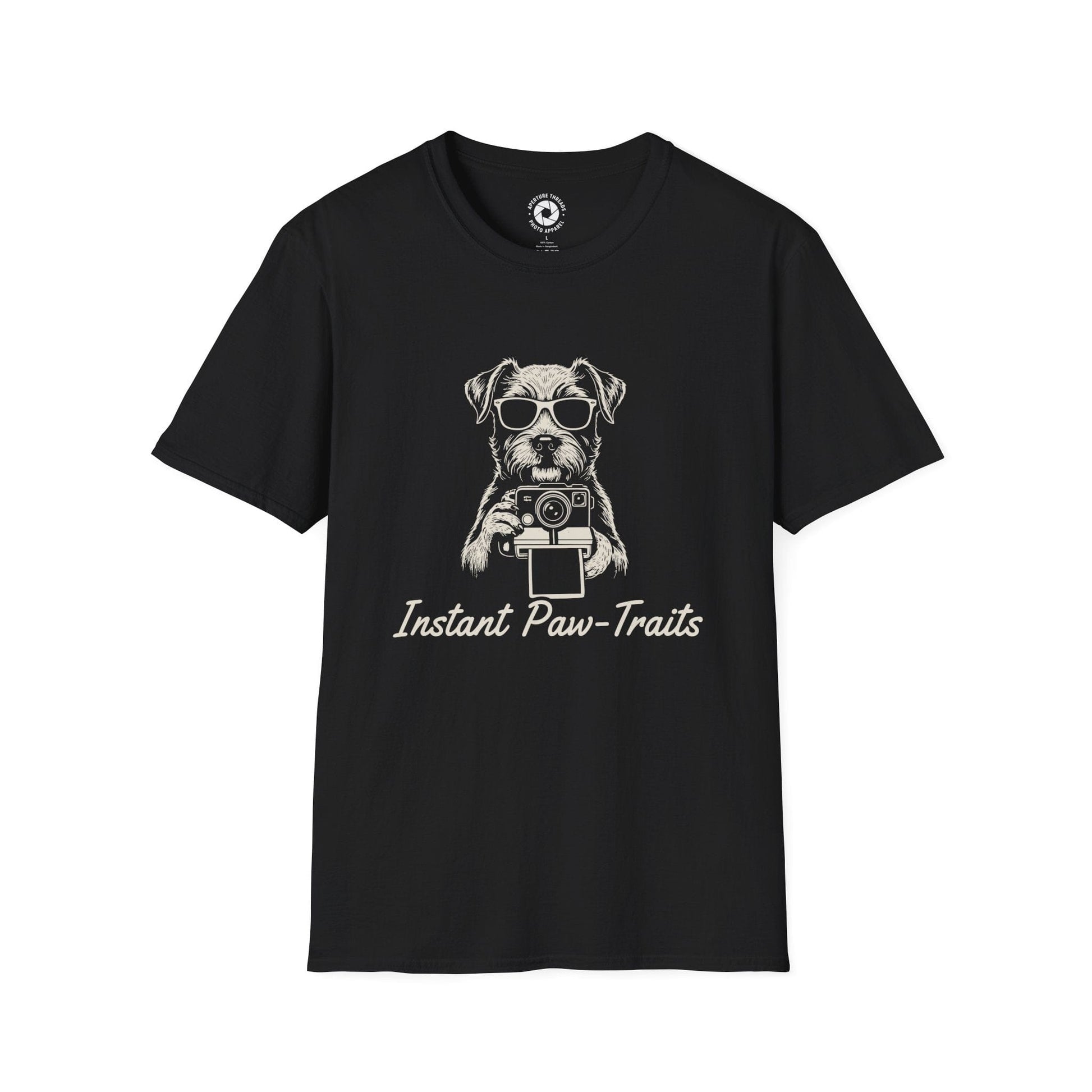 T-Shirt Black / S Instant Paw-Traits T-Shirt
