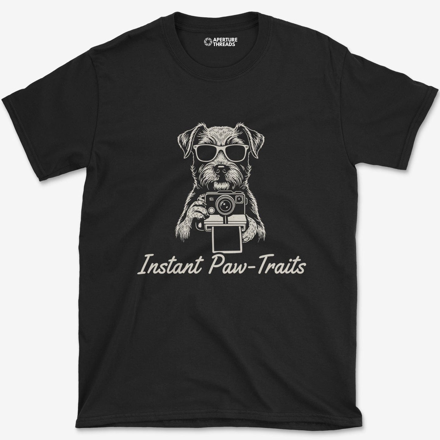 T-Shirt Black / S Instant Paw-Traits T-Shirt