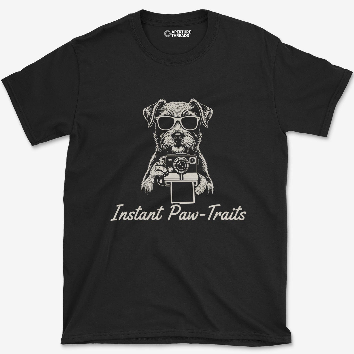 T-Shirt Black / S Instant Paw-Traits T-Shirt