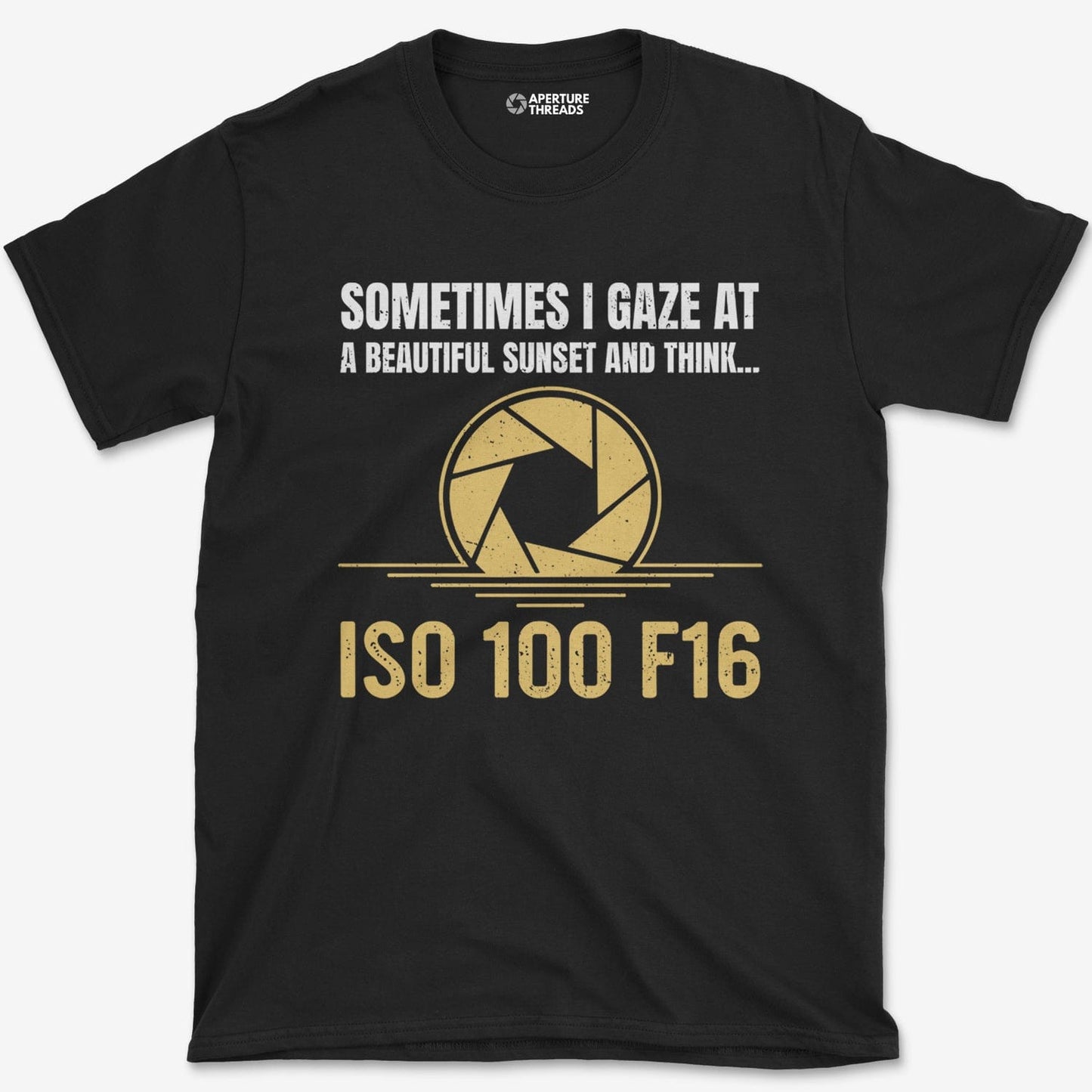 T-Shirt Black / S ISO 100 F16 T-Shirt