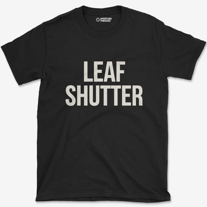 T-Shirt Black / S Leaf Shutter T-Shirt
