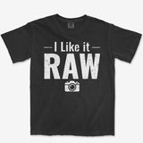 T-Shirt Black / S Like It Raw Heavyweight Tee
