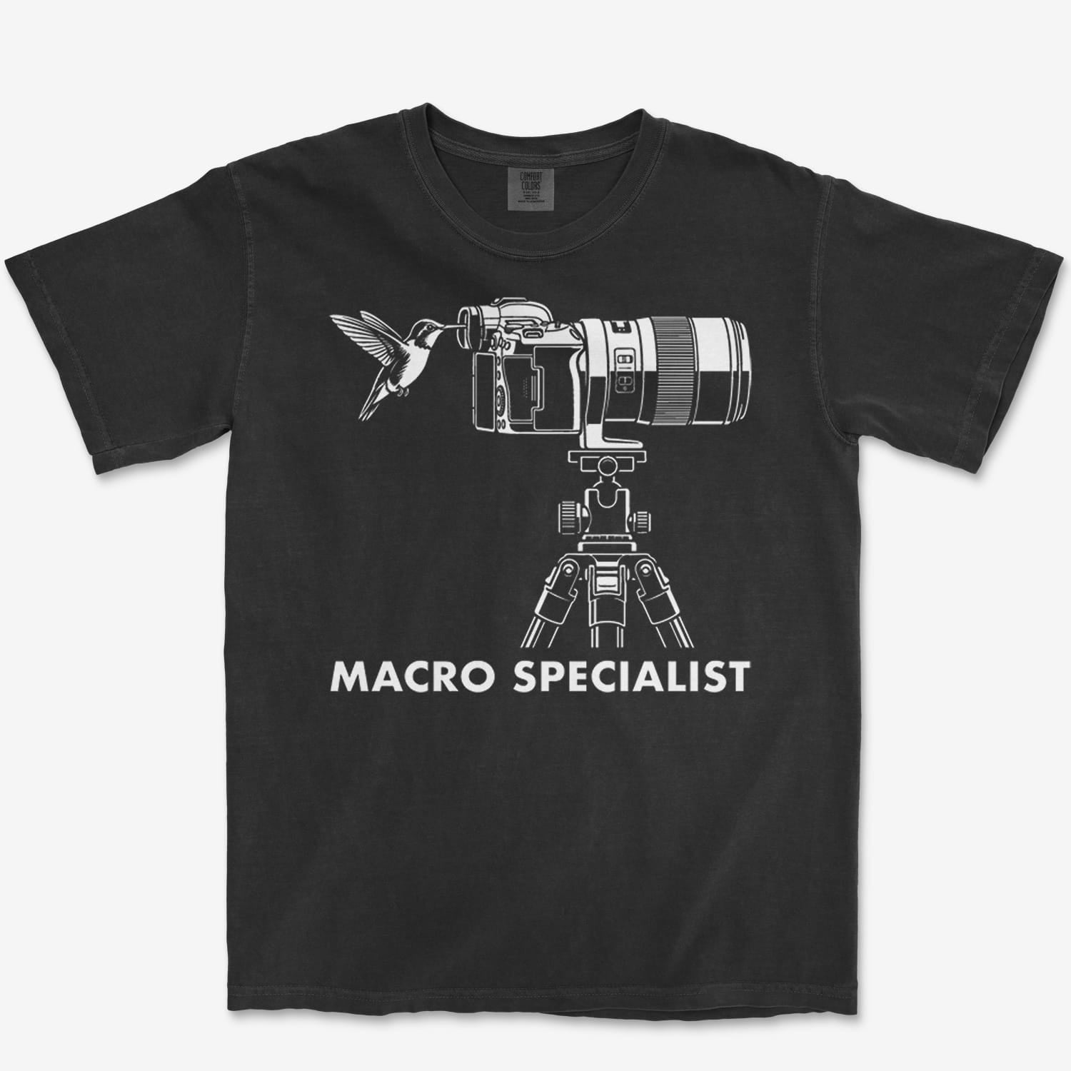 T-Shirt Black / S Macro Specialist Heavyweight Tee