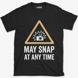 T-Shirt Black / S May Snap T-Shirt