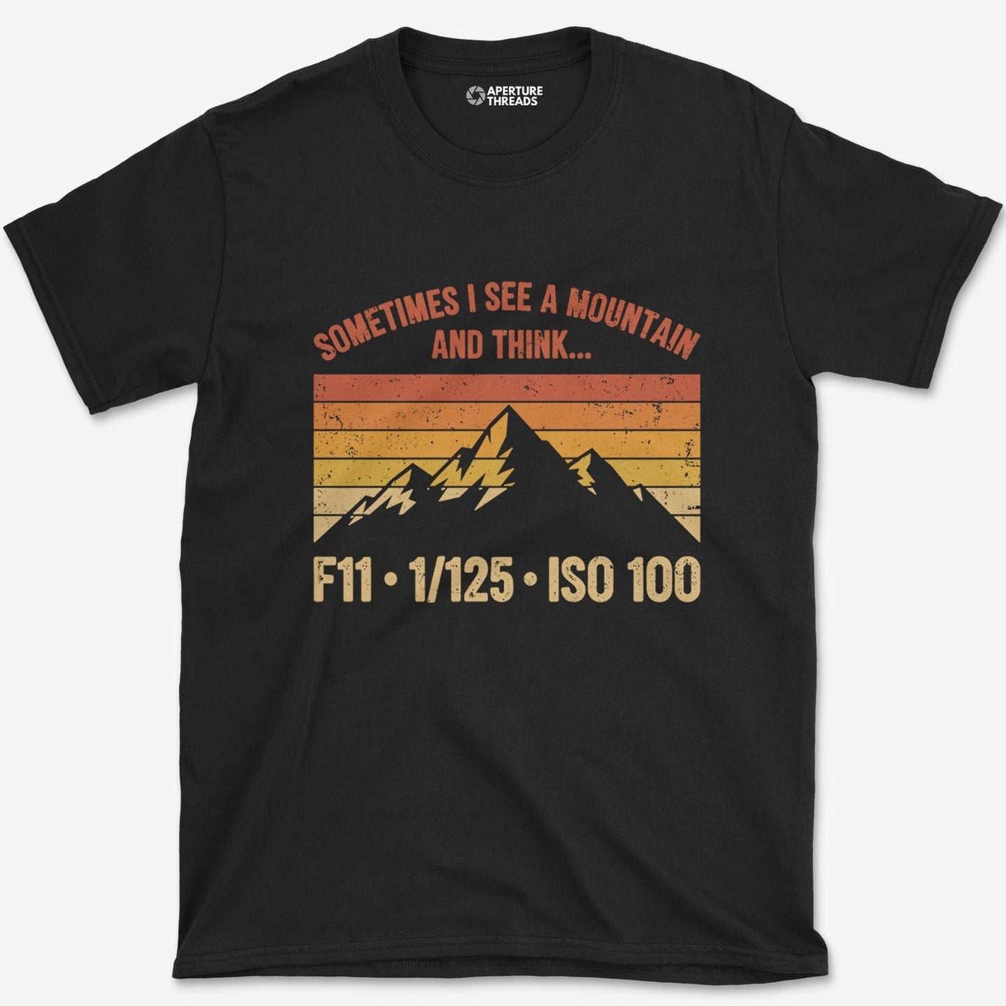 T-Shirt Black / S Mountain & Think T-Shirt