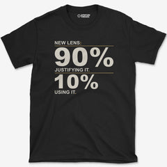 T-Shirt Black / S New Lens T-Shirt