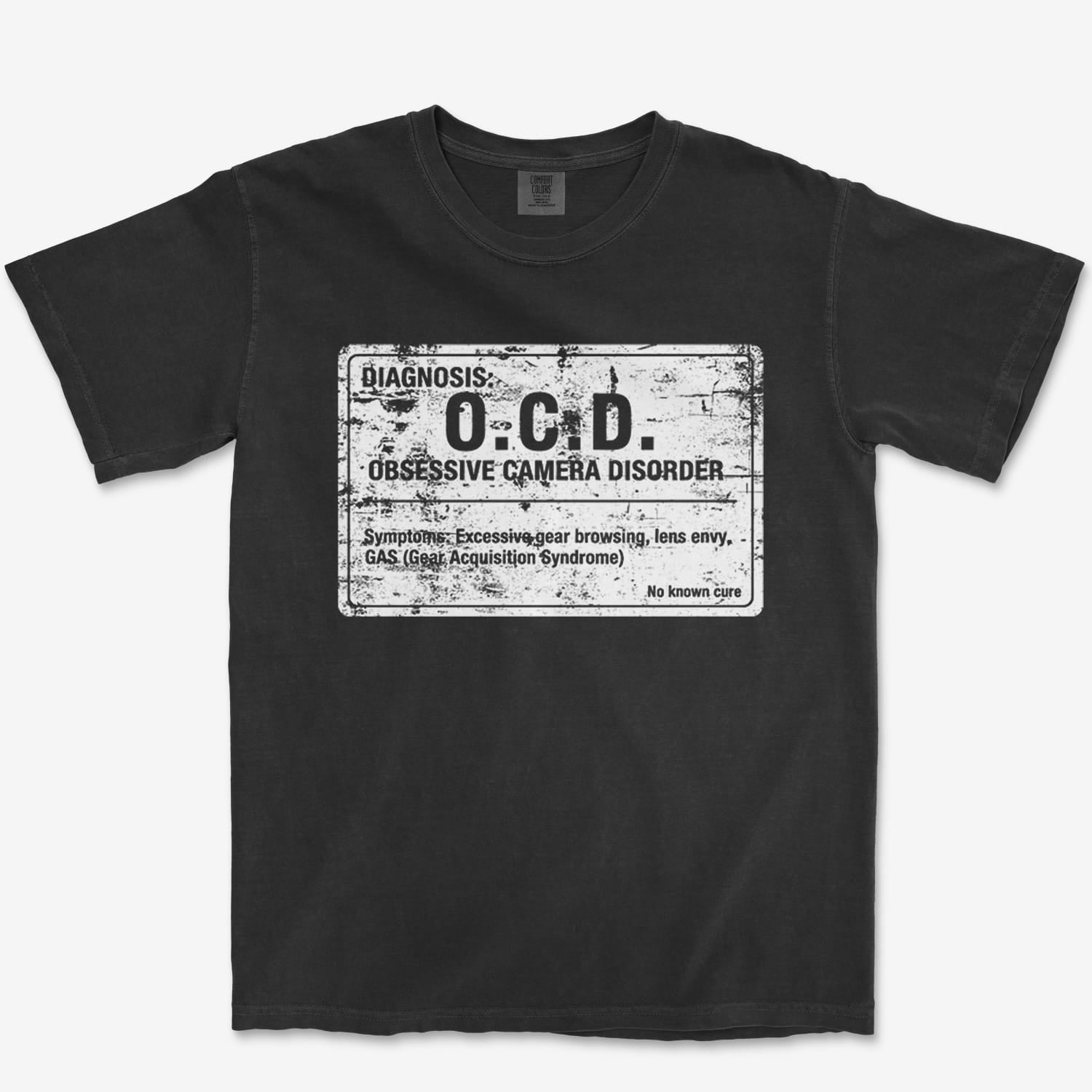 T-Shirt Black / S O.C.D. Heavyweight Tee