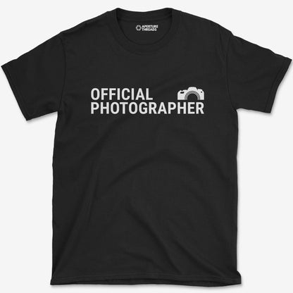T-Shirt Black / S Offical Photographer T-Shirt