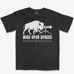 T-Shirt Black / S Open Spaces Heavyweight Tee