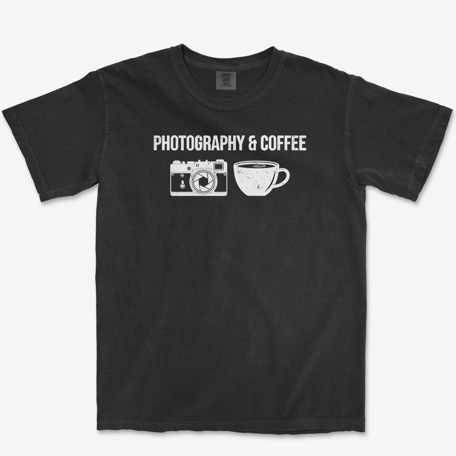 T-Shirt Black / S Photography & Coffee - Premium T-Shirt