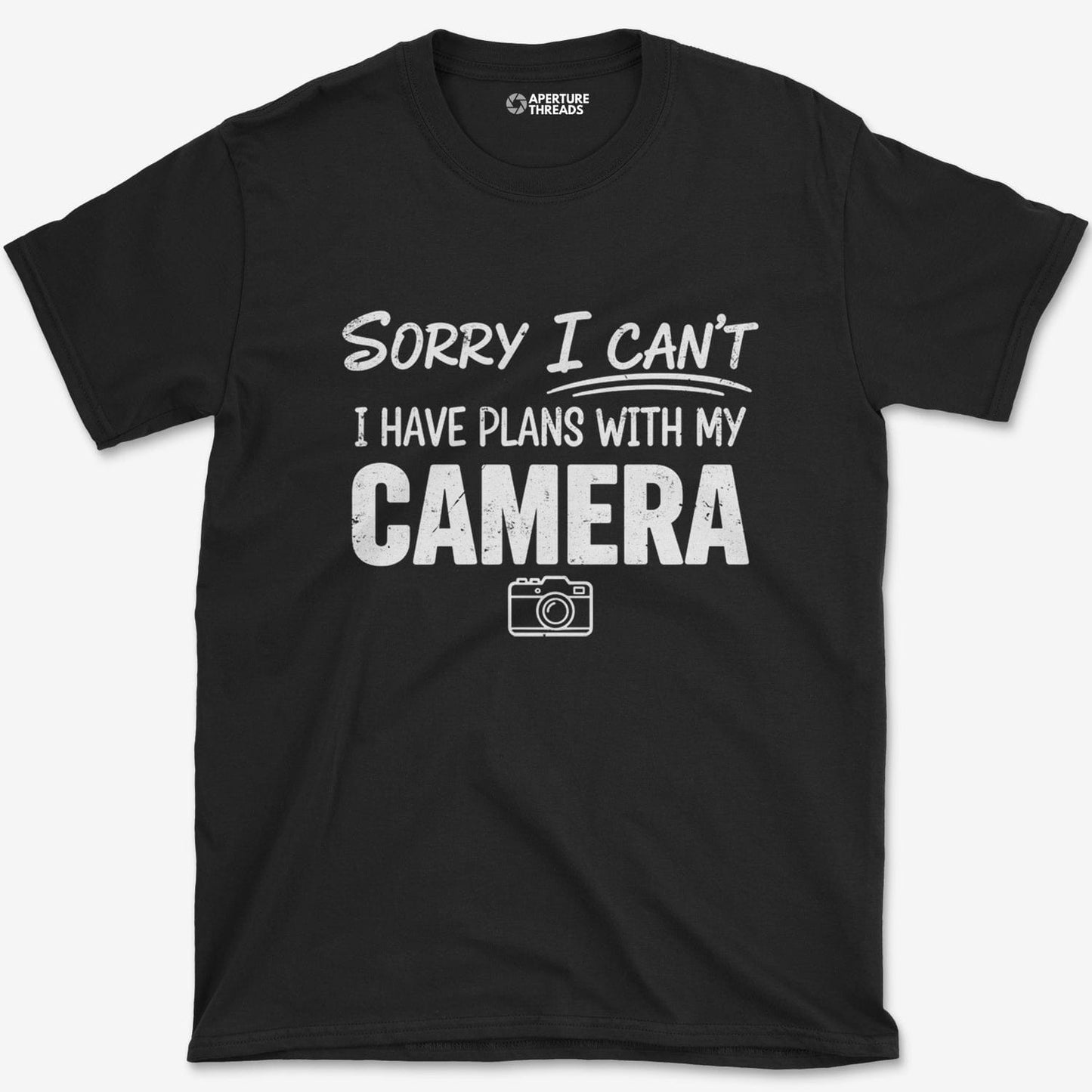 T-Shirt Black / S Plans With Camera T-Shirt