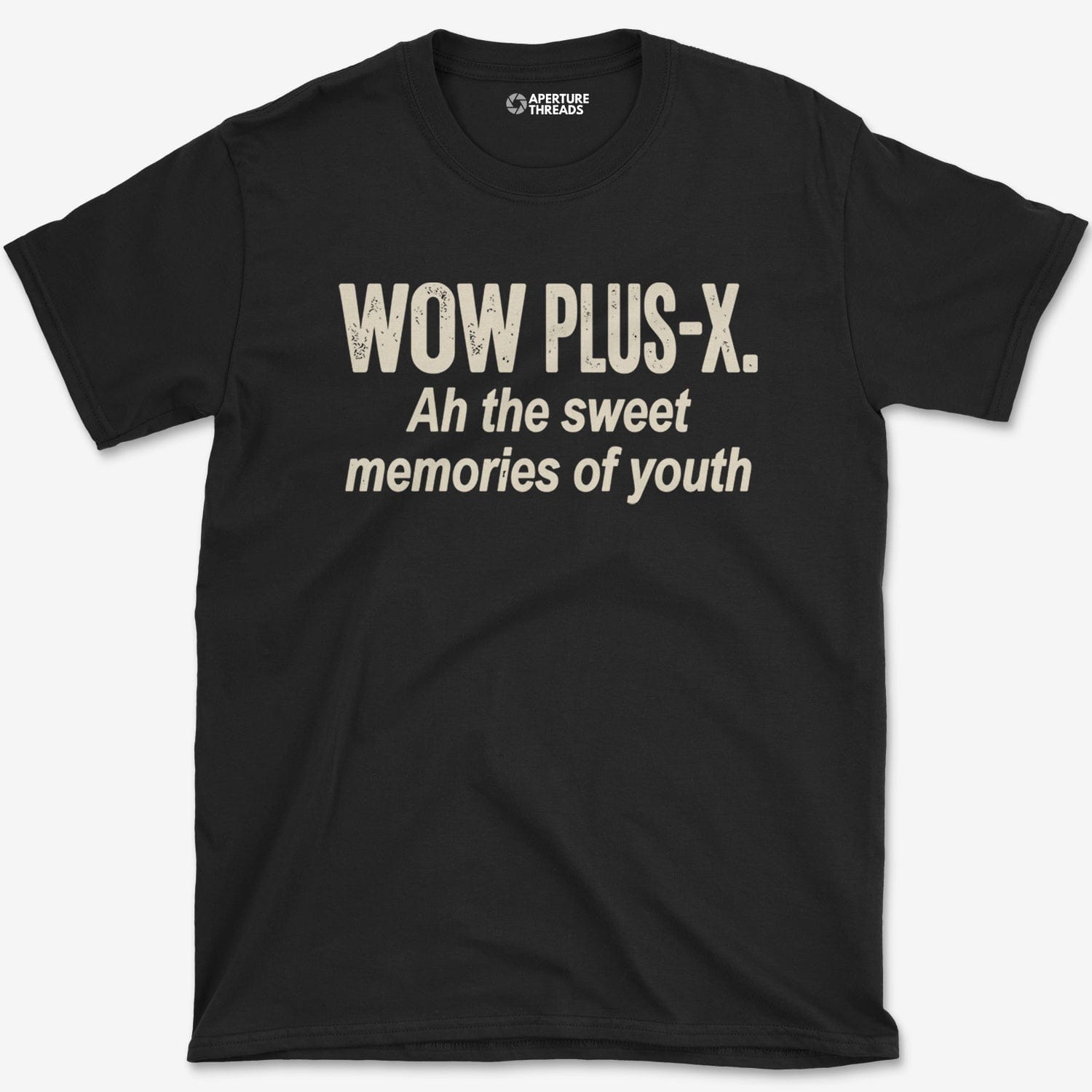 T-Shirt Black / S Plus-X Memories T-Shirt