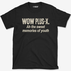 T-Shirt Black / S Plus-X Memories T-Shirt