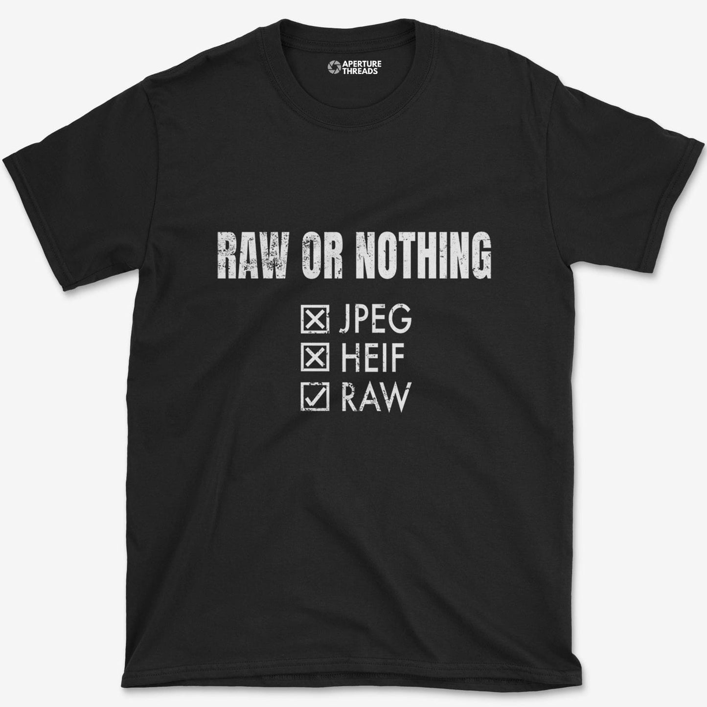 T-Shirt Black / S RAW or Nothing T-Shirt