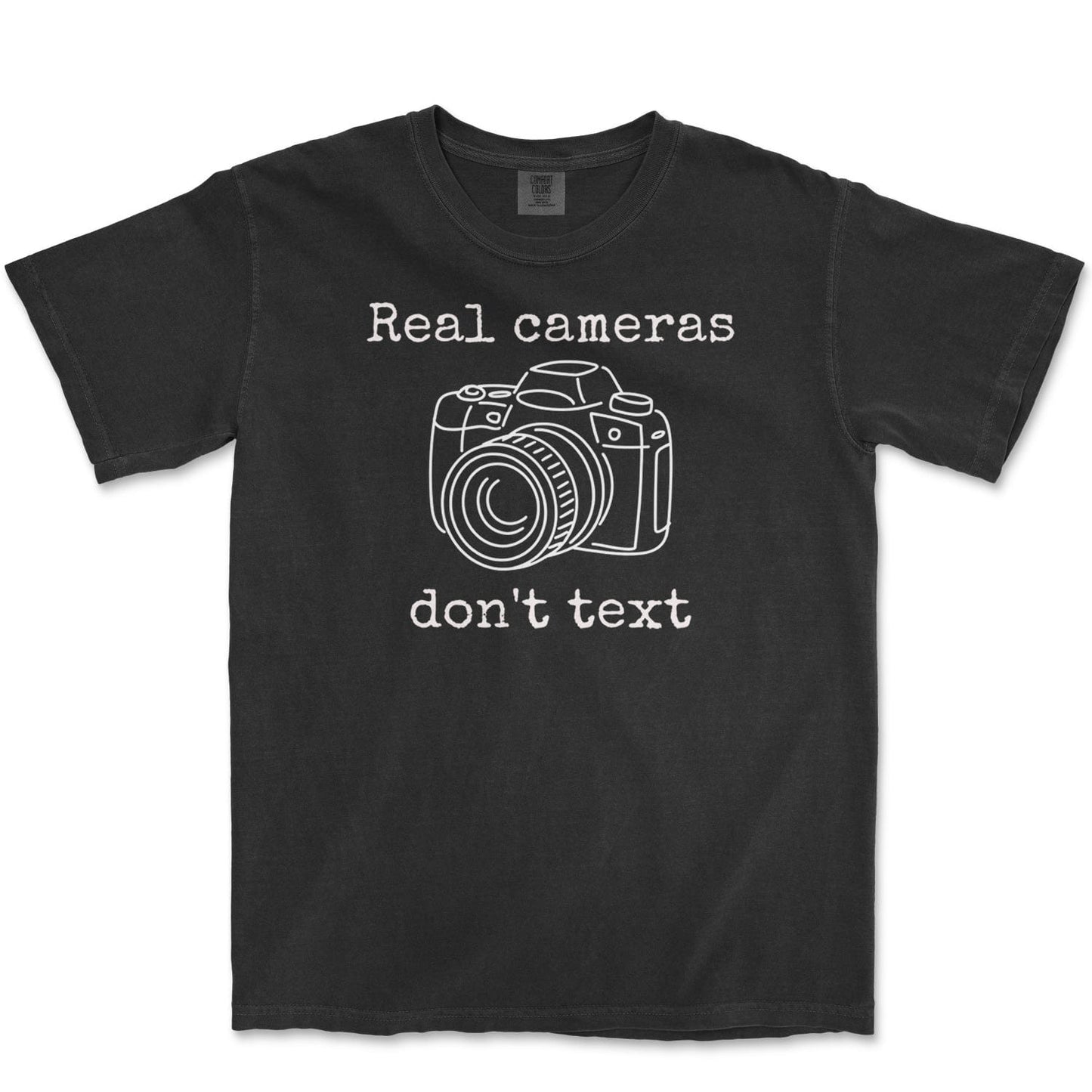 T-Shirt Black / S Real Cameras - Premium T-Shirt