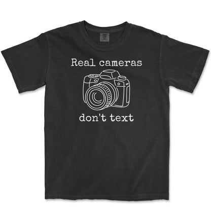 T-Shirt Black / S Real Cameras - Premium T-Shirt