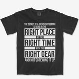 T-Shirt Black / S Right Place Heavyweight Tee