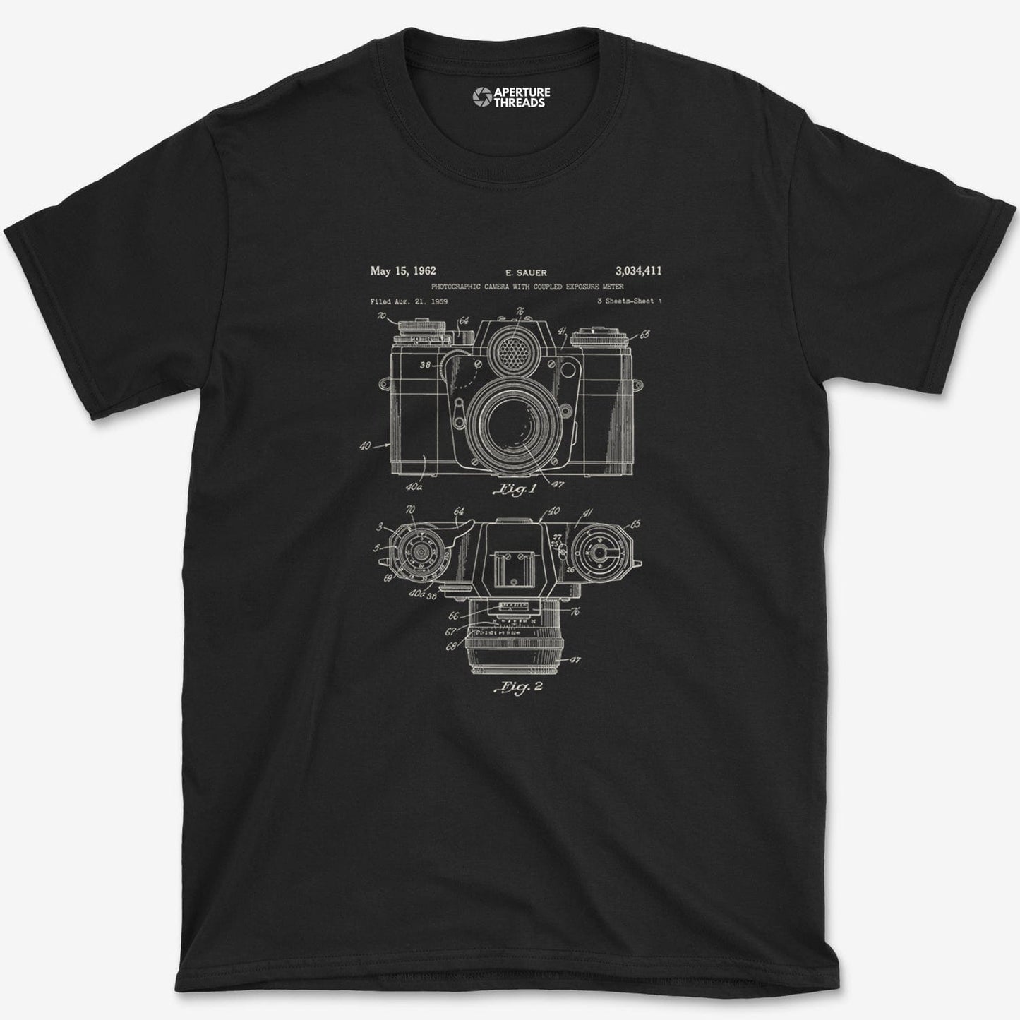 T-Shirt Black / S Sauer Blueprint T-Shirt