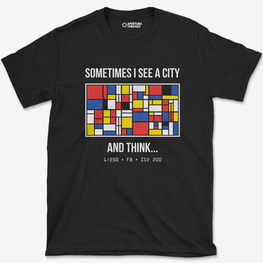 T-Shirt Black / S See A City T-Shirt