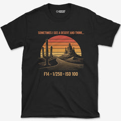 T-Shirt Black / S See A Desert T-Shirt