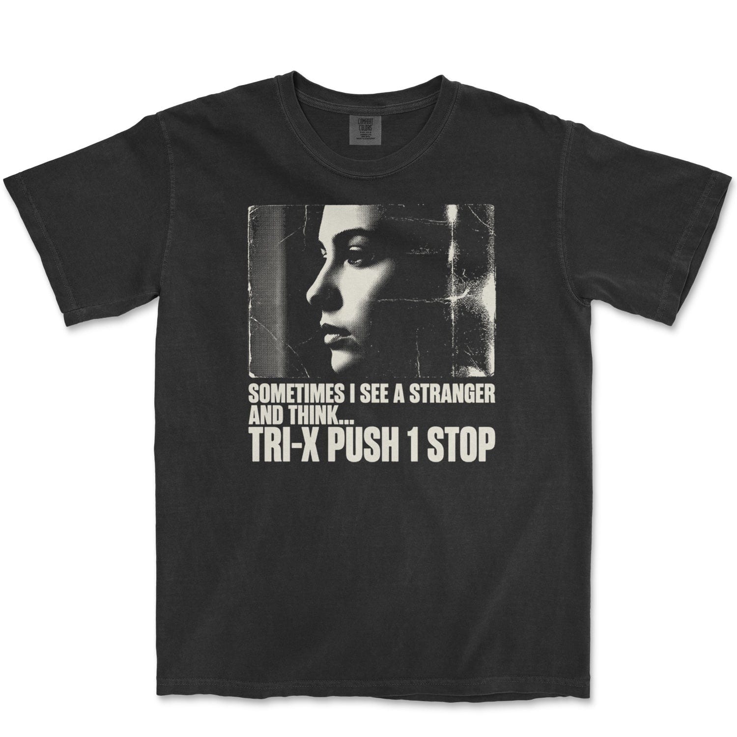 T-Shirt Black / S See A Stranger - Premium T-Shirt