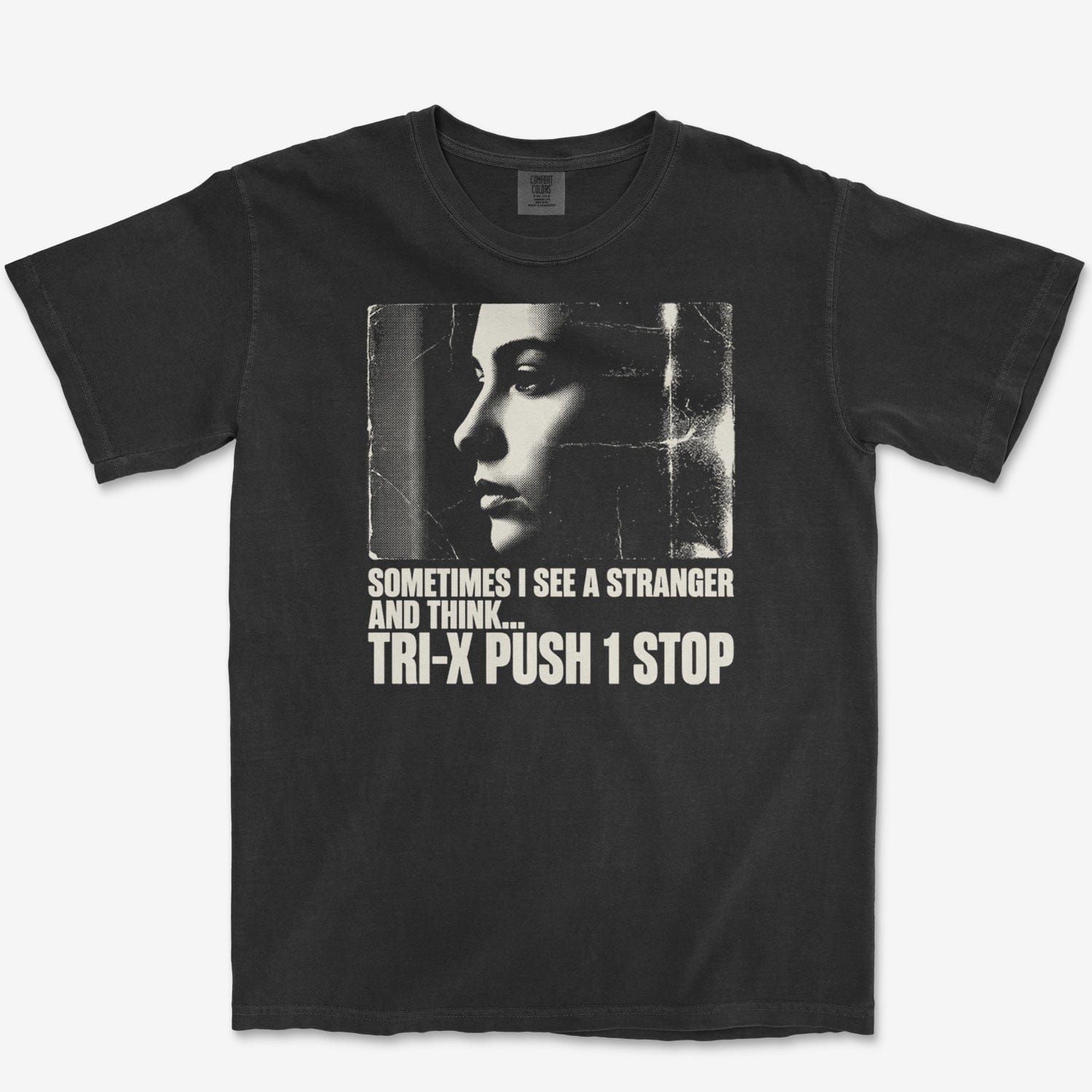 T-Shirt Black / S See A Stranger - Premium T-Shirt