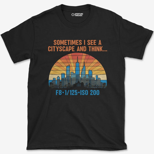T-Shirt Black / S See City Scape T-Shirt