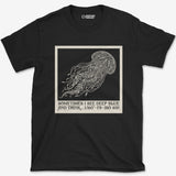 T-Shirt Black / S See Deep Blue T-Shirt