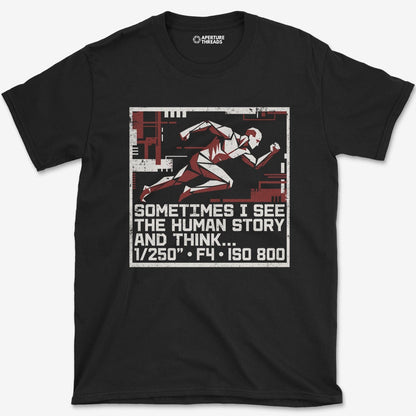 T-Shirt Black / S See Human Story T-Shirt