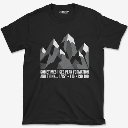 T-Shirt Black / S See Peaks T-Shirt