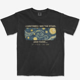 T-Shirt Black / S See The Stars Heavyweight Tee