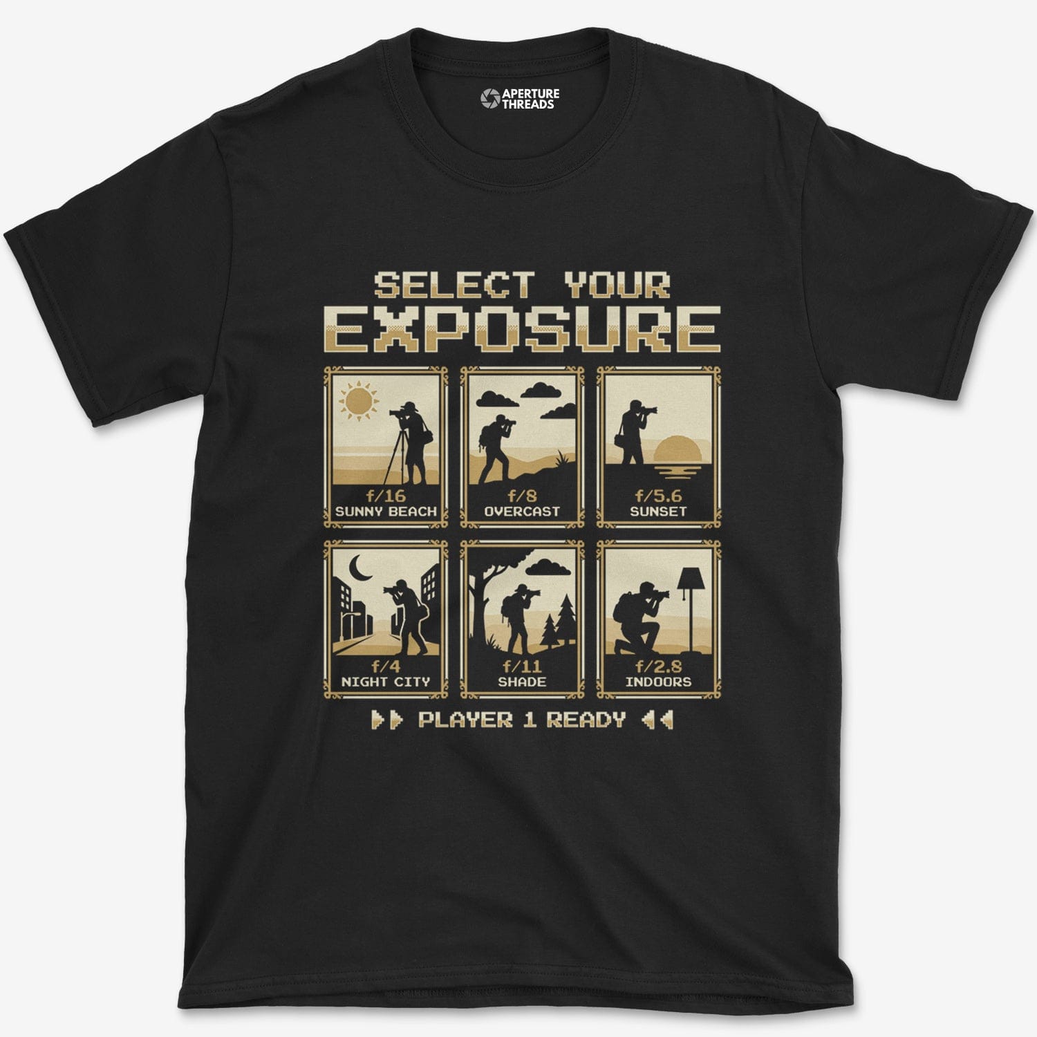 T-Shirt Black / S Select Exposure T-Shirt