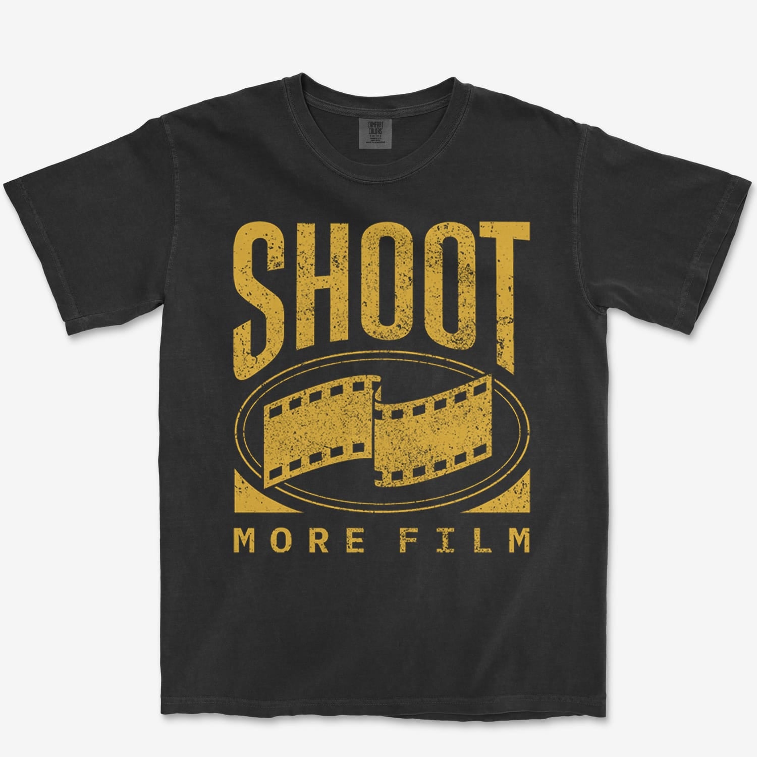 T-Shirt Black / S Shoot More Film Heavyweight Tee